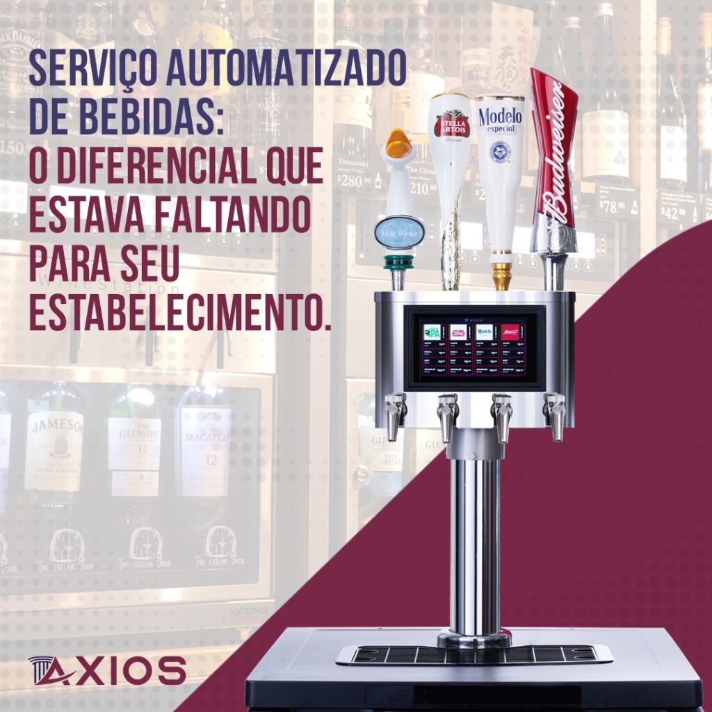 Serviço automatizado de bebidas: o diferencial que estava faltando para seu estabelecimento